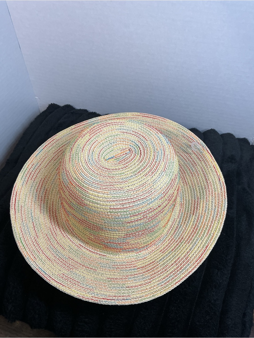 Mudd Women’s Multicolor  lightweight Summer Straw Hat 👒